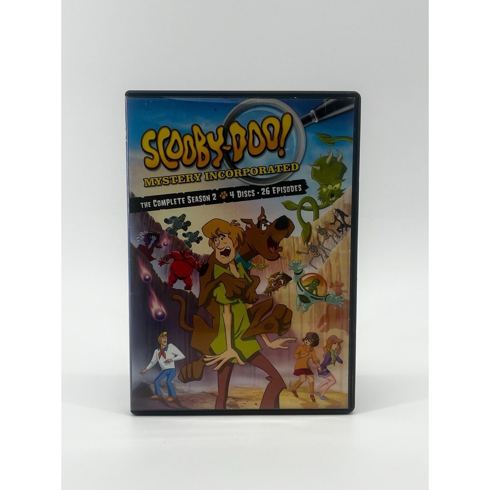 Scooby-Doo Mystery Incorporated: The Season 2 (DVD, 2014)  Missing One Disc‎